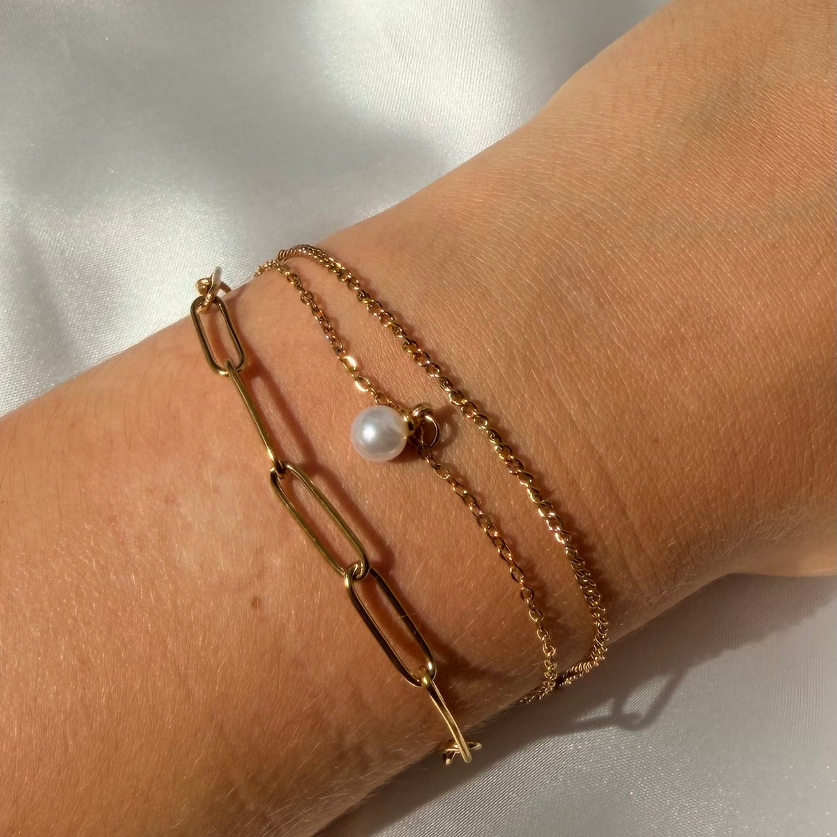 Bracelet Lola - Triple chaîne