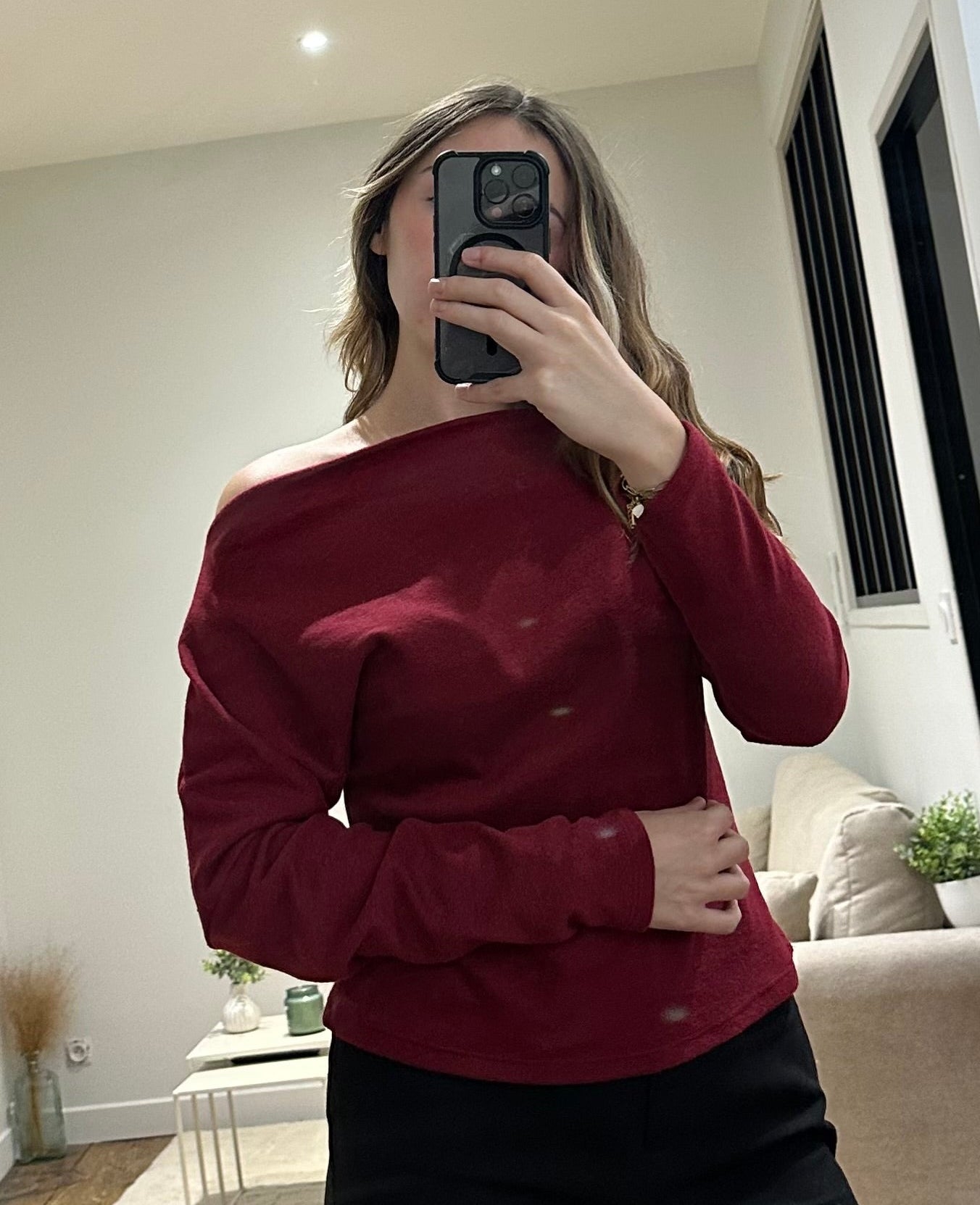 Pull Léna - Bordeaux