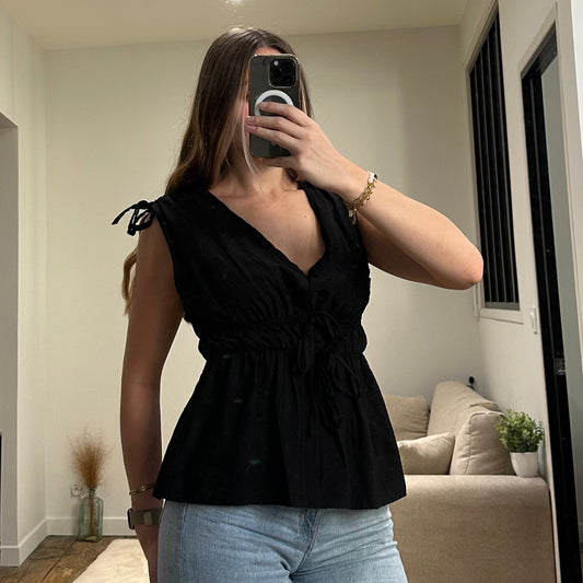 Top Romy - Noir