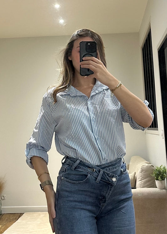 Chemise Luna - Bleu