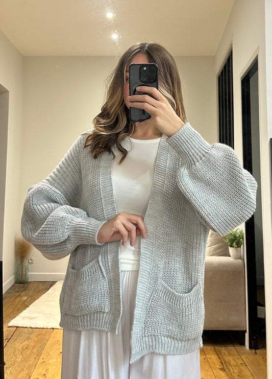 Gilet Maria - Gris