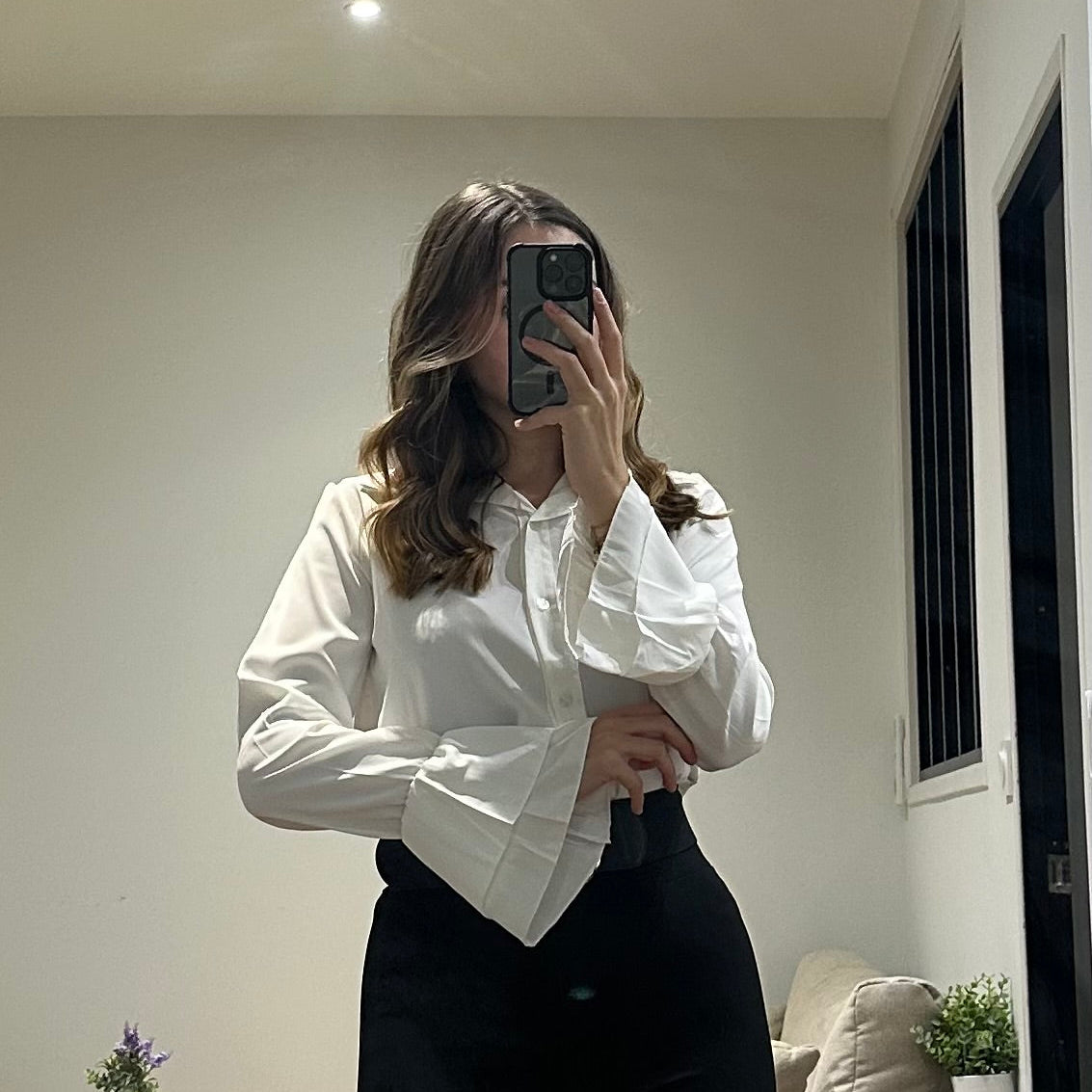 Chemise Carla - Blanche